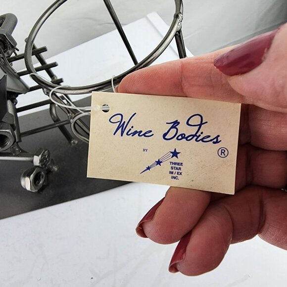 Three Star Wine Bodies Wine Bottle Holder NWT - Picture 6 of 8